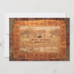 Einladung von African Safari zur Hochzeit