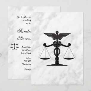 Einladung von Ärzten und Anwälten zur Hochzeit