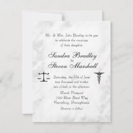 Einladung von Ärzten und Anwälten zur Hochzeit