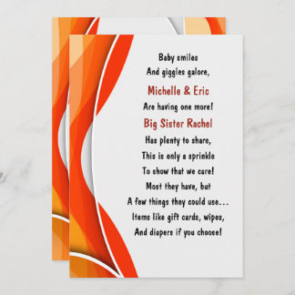 Einladung von Baby Sprinkle