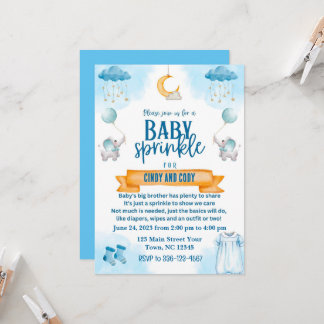 Einladung von Baby Sprinkle