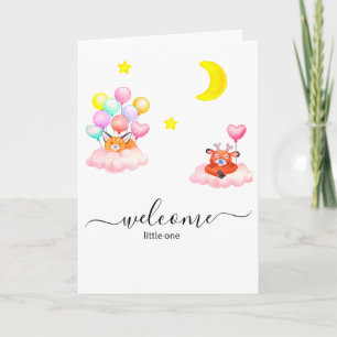 Einladung von Babyduschen, Niedliche Kleintiere