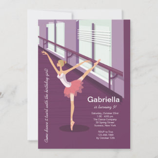 Einladung von Ballerina Girl