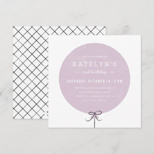 Einladung von Balloon zum Geburtstag