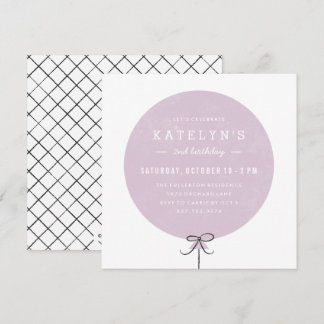 Einladung von Balloon zum Geburtstag