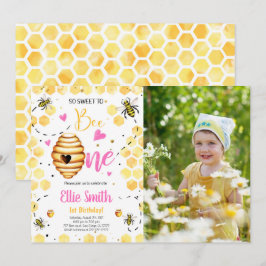 Einladung von Bienen Foto