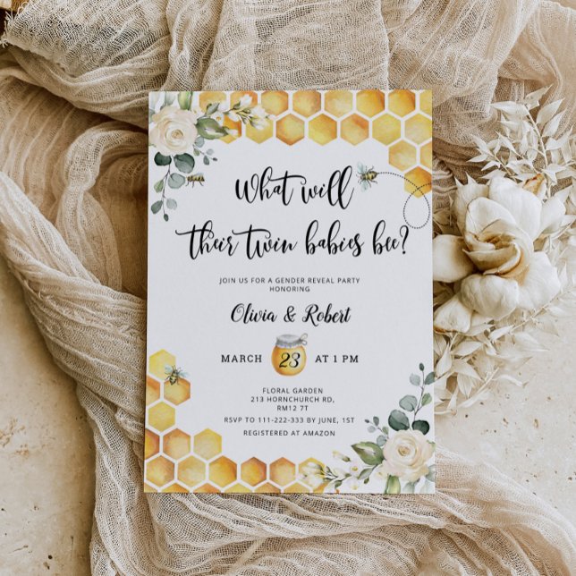 Einladung von Bienenzwillingen (Von Creator hochgeladen)