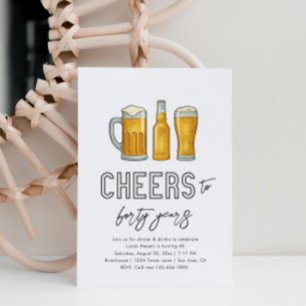 Einladung von Bier zum Geburtstag   Getränke zum G