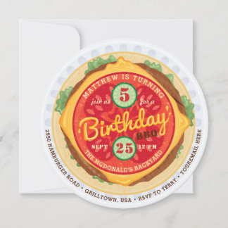 Einladung von Big Burger zum Geburtstag