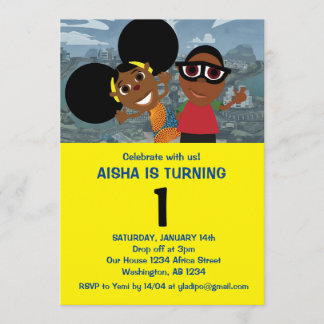 Einladung von Bino und Fino zum Geburtstag