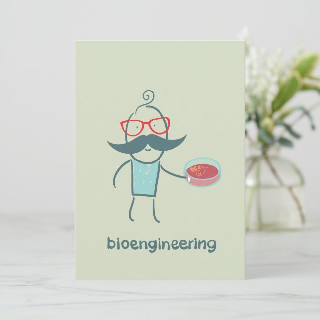 Einladung von Bioengineering Scientists (Stehend Vorderseite)