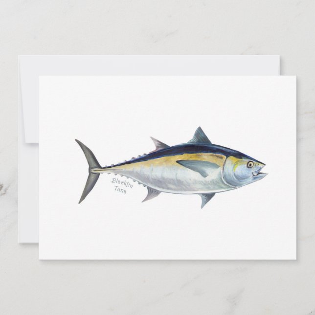 Einladung von Blackfin Tuna (Vorderseite)