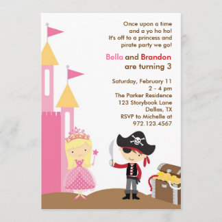 Einladung von Blonde Princess und Pirate