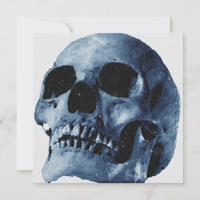 Einladung von Blue Skull (Vorderseite)