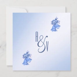 Einladung von Blue Wedding Bells
