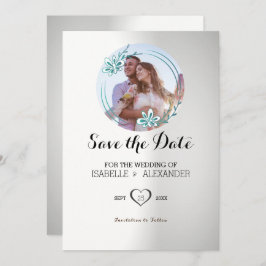 Einladung von Blumenblättern im benutzerdefinierte