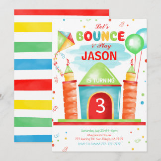 Einladung von Boy Bounce