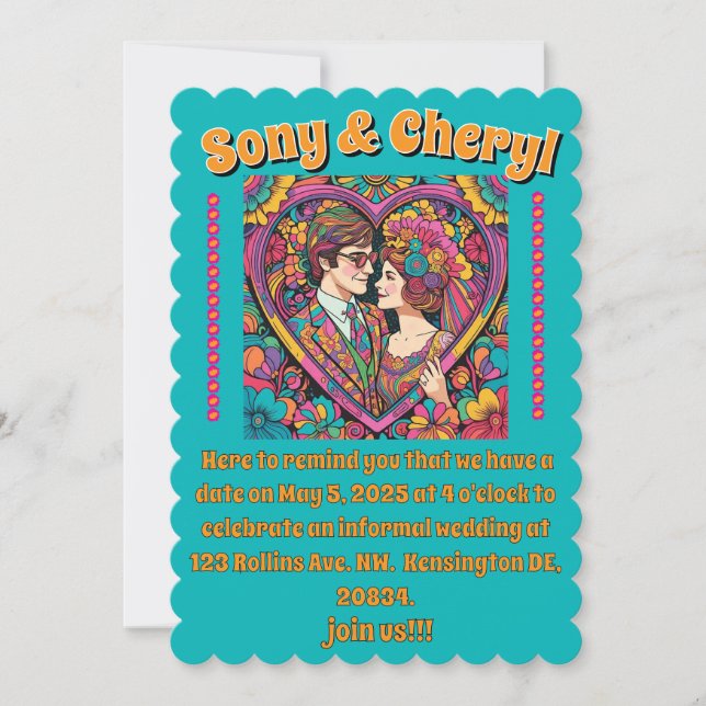 " EINLADUNG VON BREITERN " (Vorderseite)