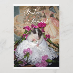 Einladung von Bride Trudy Rat