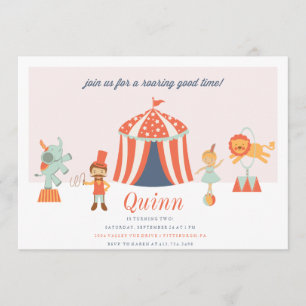 EINLADUNG VON CARNIVAL CIRCUS KINDERGEBURTSTAG