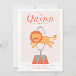 EINLADUNG VON CARNIVAL CIRCUS KINDERGEBURTSTAG