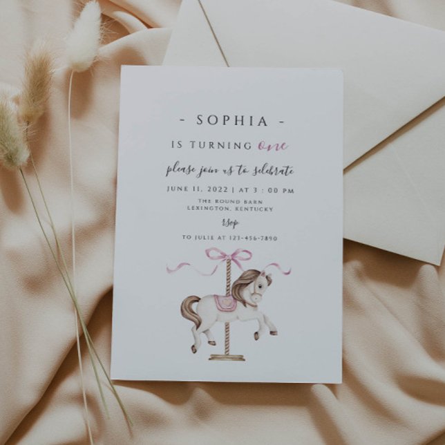 Einladung von Carousel Birthday (Von Creator hochgeladen)