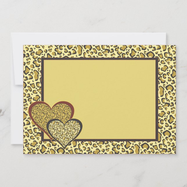 Einladung von Cheetah (Vorderseite)
