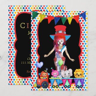 Einladung von Circus Birthday