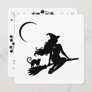 Einladung von Classy Hexe Halloween-Party