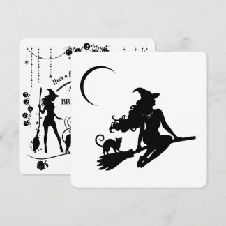 Einladung von Classy Hexe Halloween-Party