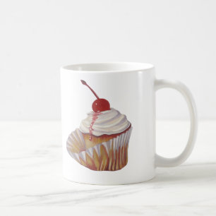 Einladung von Cupcake Kaffeetasse