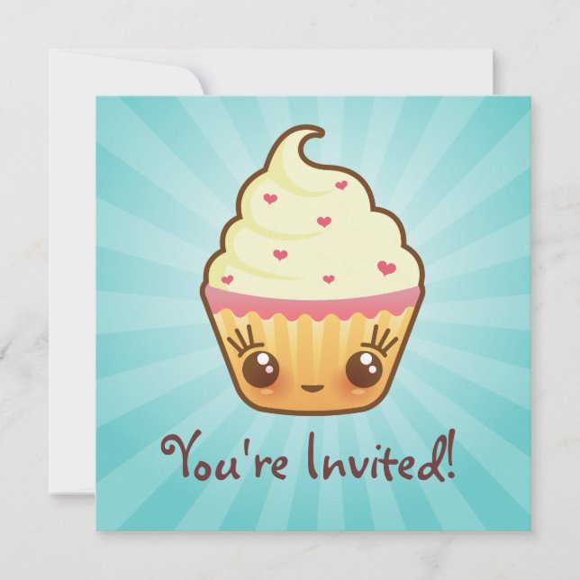 Einladung von CuppyCakes (Vorderseite)