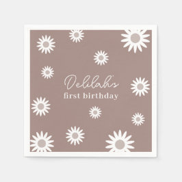 Einladung von Daisy Birthday Serviette