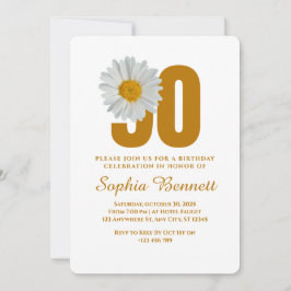 Einladung von Daisy Floral zum 90. Geburtstag