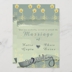 Einladung von Daisy Slate Wedding