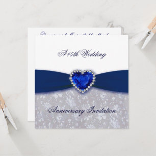 Einladung von Damask zum 45. Hochzeitstag