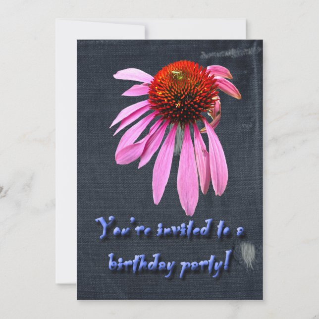 Einladung von Denim Birthday (Vorderseite)