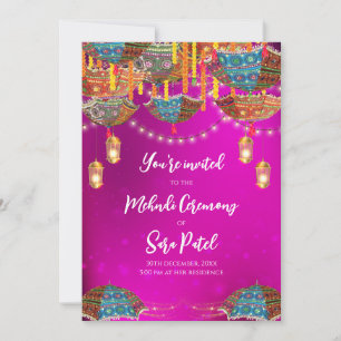 Einladung von Digital Mehndi