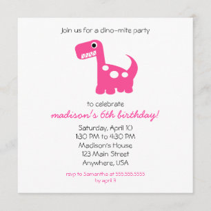 Einladung von Dino-Mite