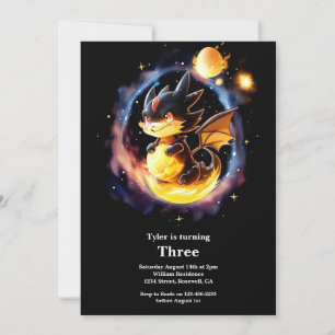 Einladung von Dragon Birthday