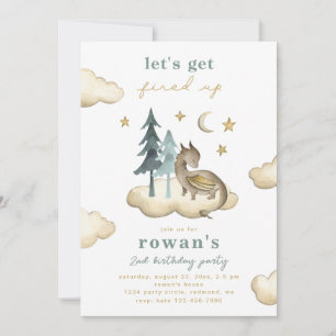 Einladung von Dragon Birthday   Einladung von Drac