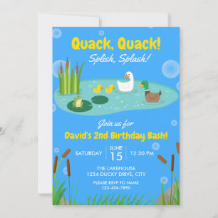 Einladung von Ducky Birthday
