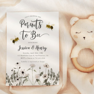 Einladung von Eltern zur Bee Baby Duwer