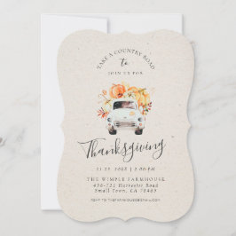 EINLADUNG VON Erntedank | Rustikale Herbsternte