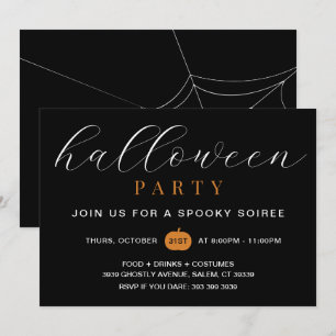 Einladung von erwachsenem Spooky-Halloween-Party