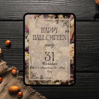 Einladung von Erwachsenen-Halloween-Partys