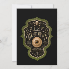 Einladung von erwachsenen Halloween-Partys - Creep