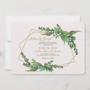 Einladung von Evergreen Wedding