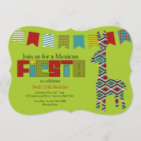 Einladung von Fiesta Burro