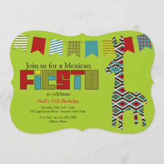 Einladung von Fiesta Burro